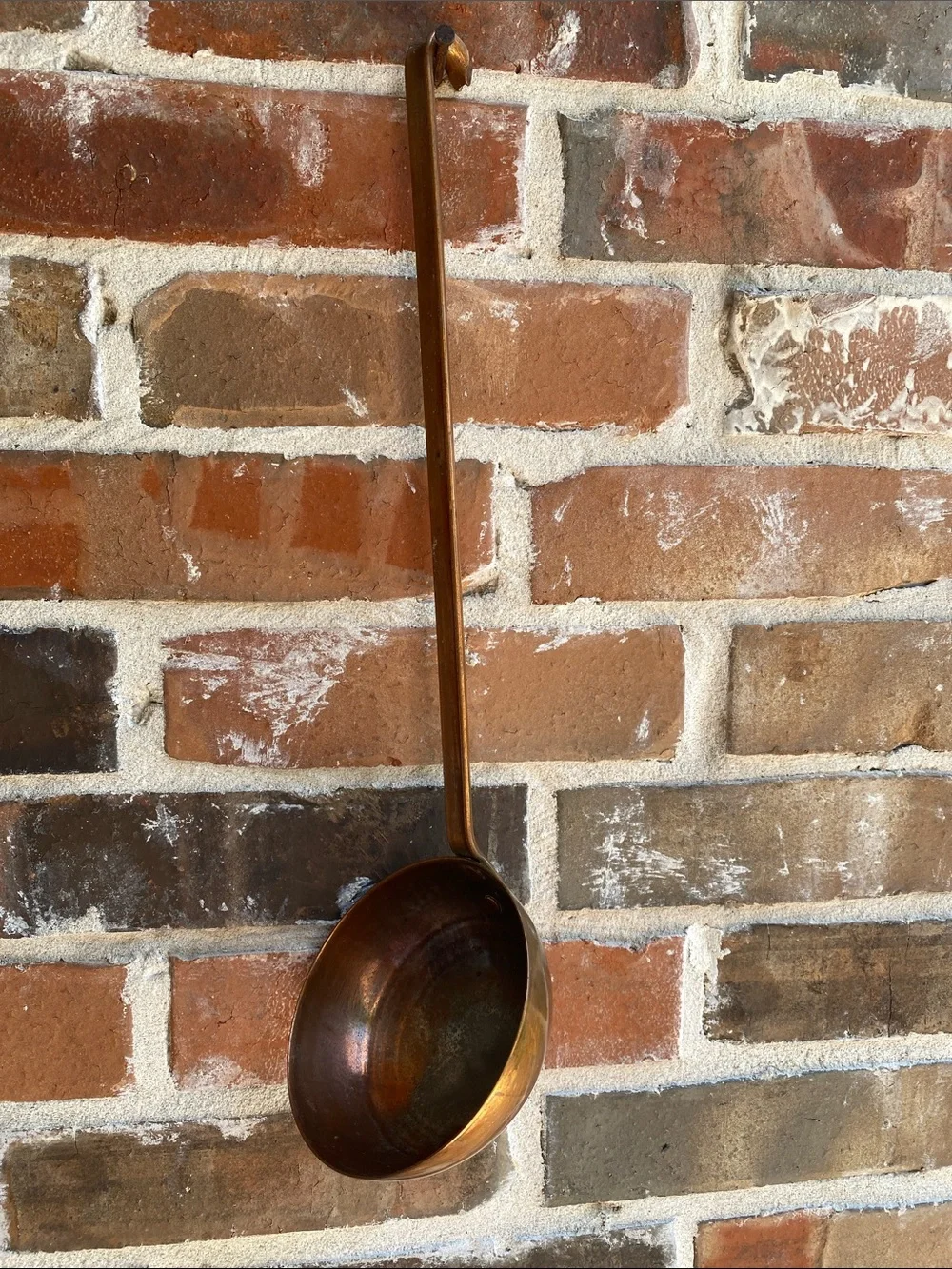 Decorative Hanging Copper Ladle Wall Accent